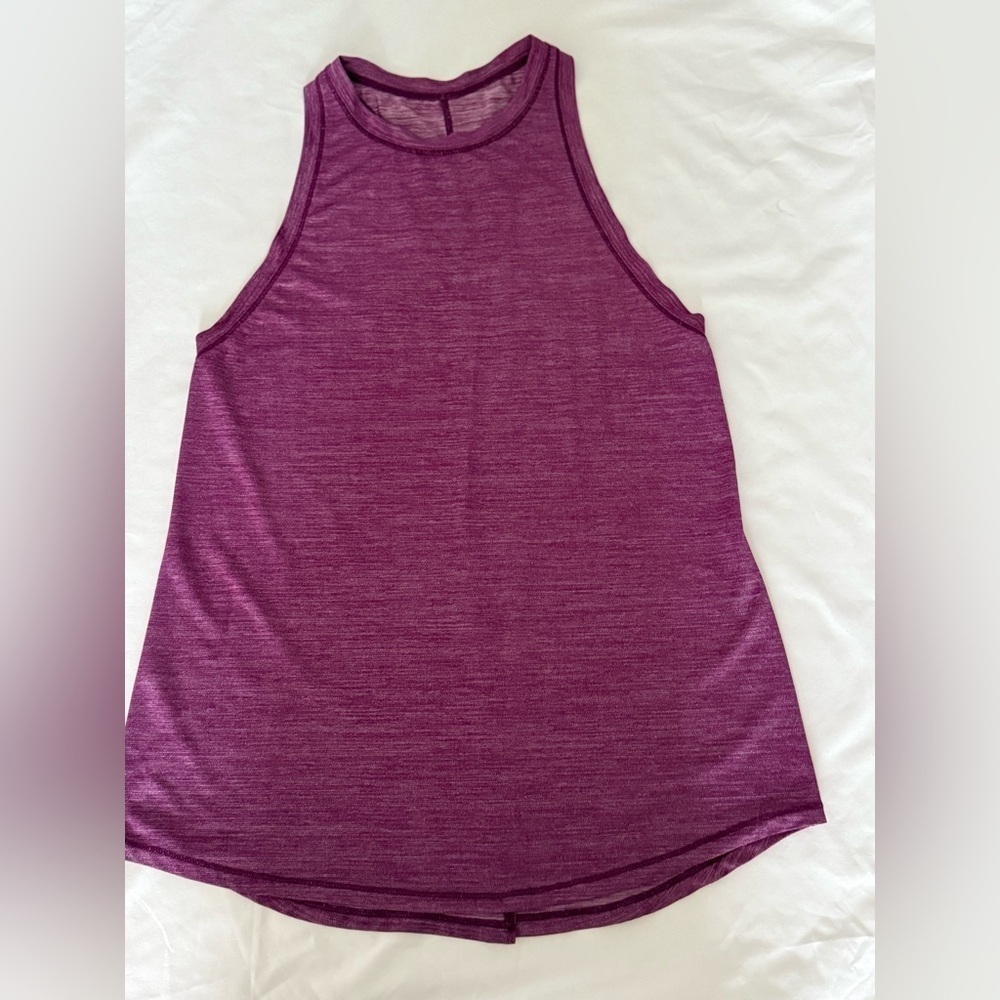 Lululemon Hot Like Agni Singlet Heathered Aurora Size 4 - Picture 4 of 13